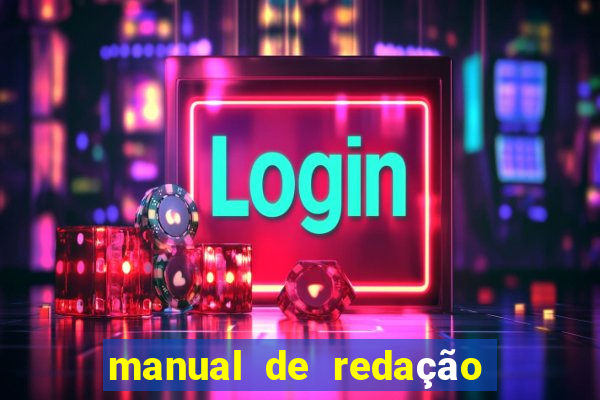 manual de redação folha de são paulo pdf